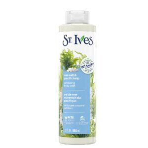 St. Ives Sea Salt & Pacific Kelp Exfoliating Body Wash 22 Fl Oz